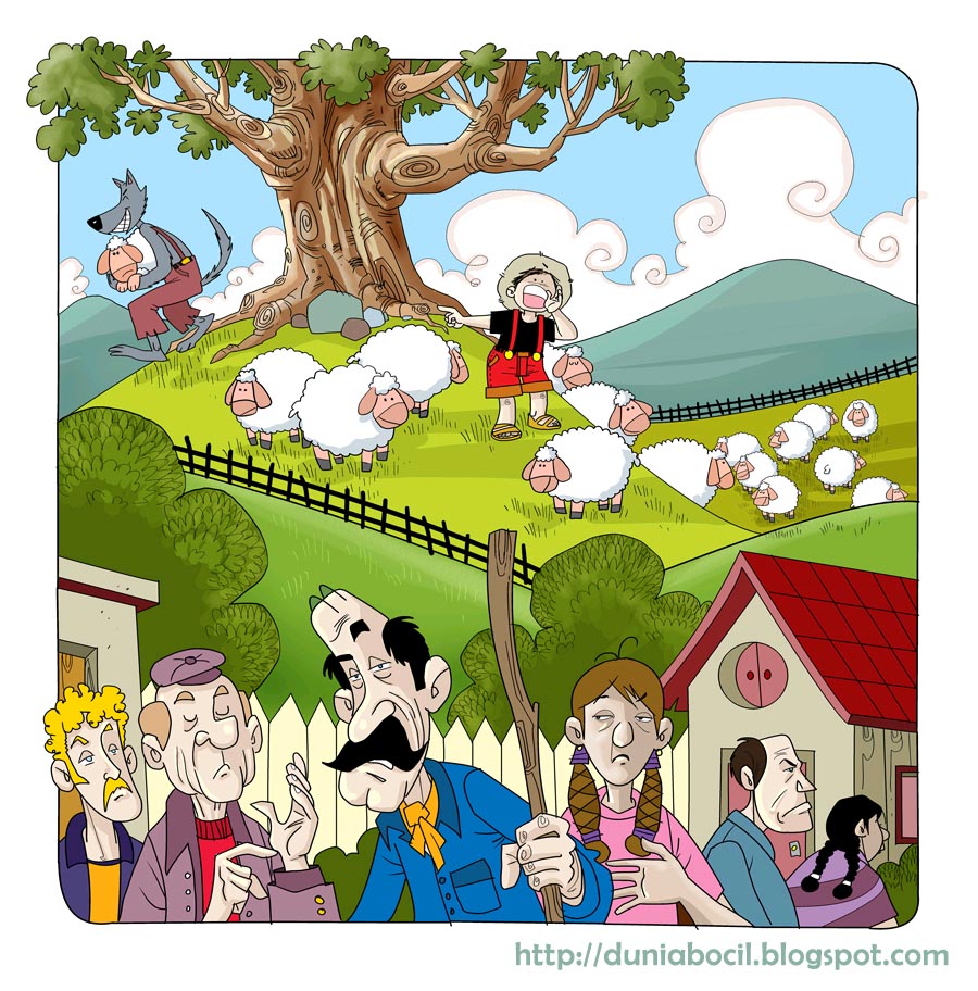 Gambar Kartun Penggembala Domba | Bestkartun