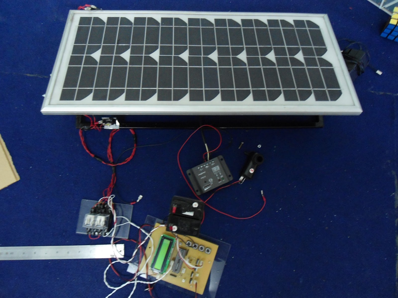 electronic: PROJEK SOLAR PANEL