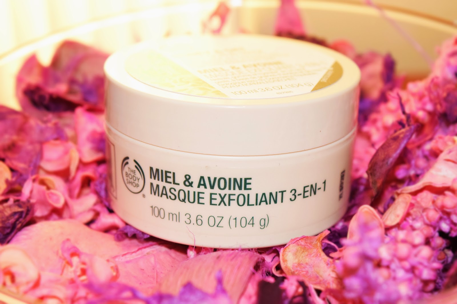 Honey & Oat 3in1 Scrub Mask The Body Shop Pretty Gloss