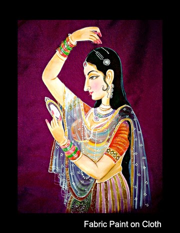 Fabric Painting, Saree Painting, Panjabhi Dress Painting, Cloth Painting in Hyderabad | ARTNVN