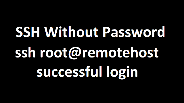 SSH Without Password in Linux