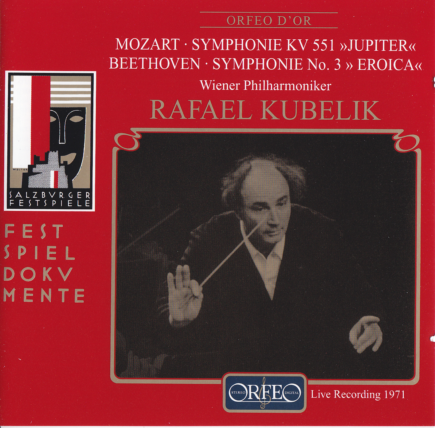 Diabolus In Musica Mozart Symphony No. 41, Beethoven Symphony No. 3 Kubelik