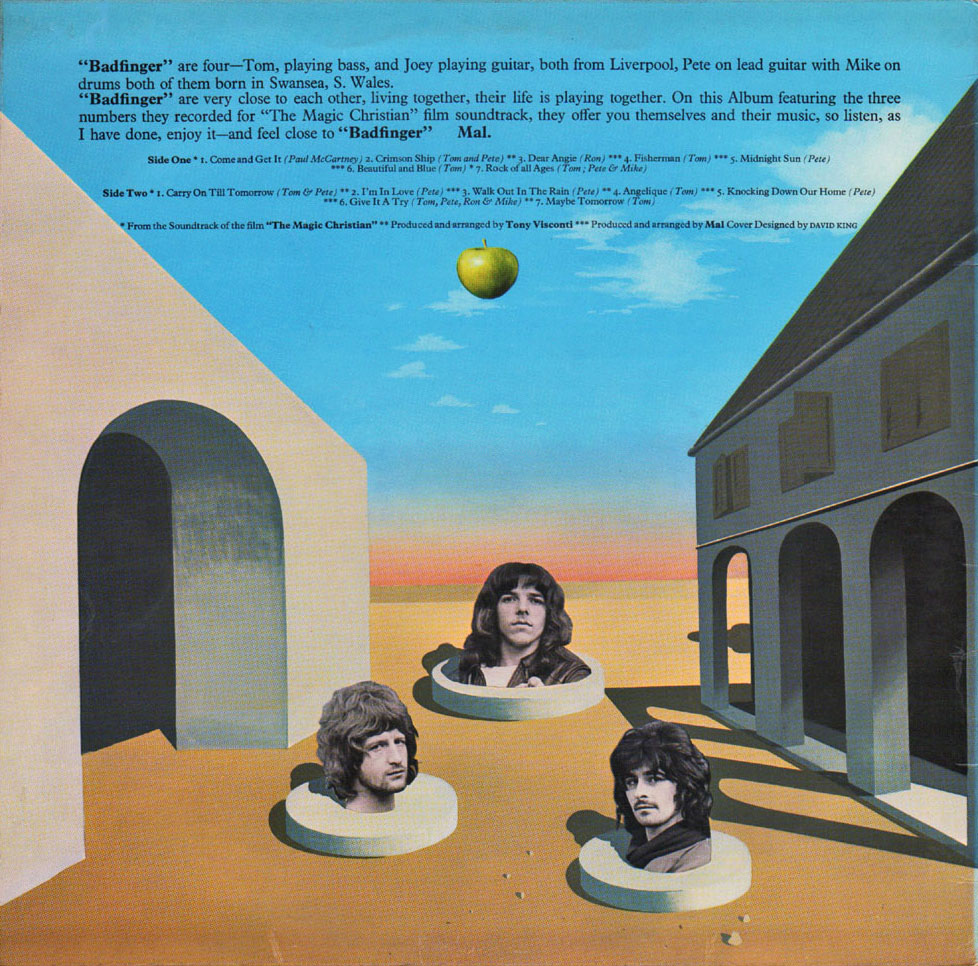 Classic Rock Covers Database Badfinger Magic Christian Music (1970)