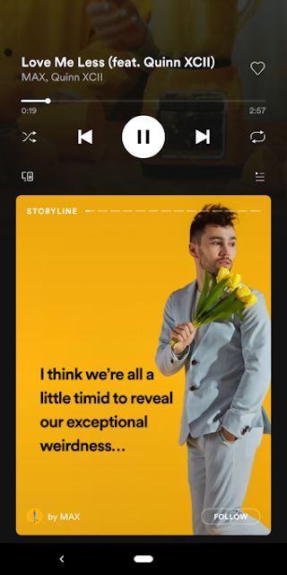 Spotify Storyline - Fitur Baru Mirip Instagram