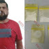 Detienen a “El Gary” con varias dosis de Crystal, en Jacona