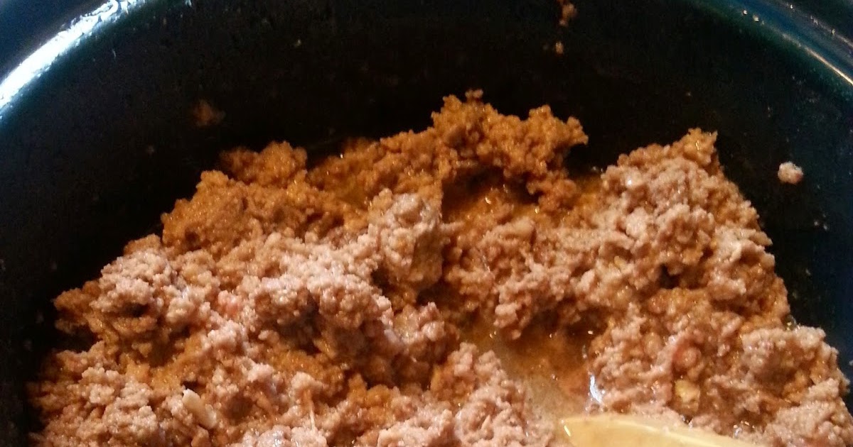 The Better Baker Browning Ground Beef in the Crockpot
