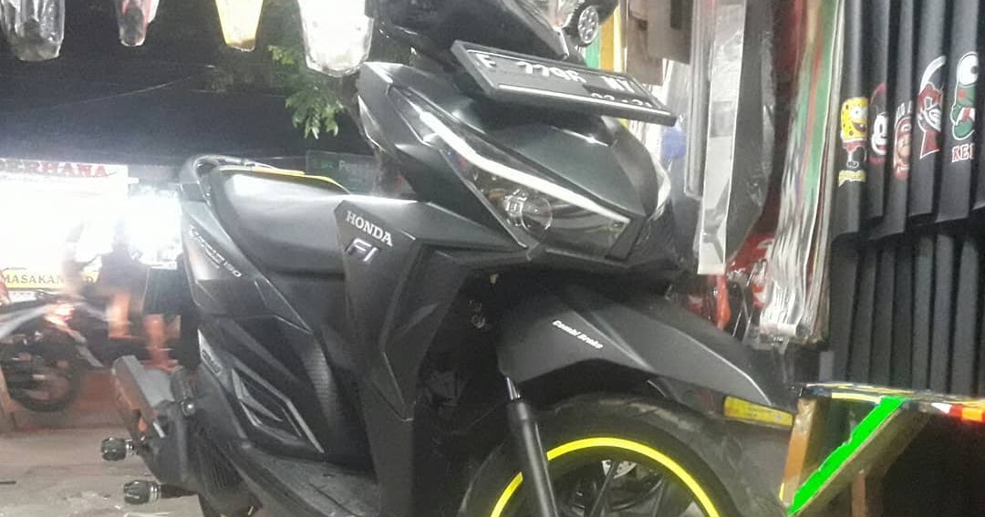 Vario 150 modifikasi Warna lis yang elegan - Otoleb