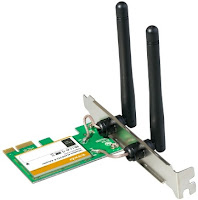 https://blogladanguangku.blogspot.com - Tenda W322E PCIe Wireless Specifications:Standard & Protocol IEEE 802.11n、IEEE 802.11g、IEEE 802.11b