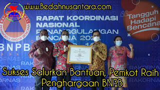 Sukses Salurkan Bantuan, Pemkot Raih Penghargaan BNPB 1 InShot 20210310 225838575