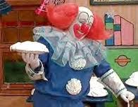 Bozo The Clown with a pie
