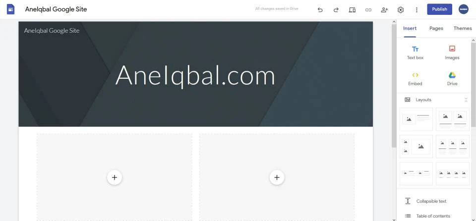 Cara Membuat Website Gratis di Google Terbaru 2021 - AneIqbal