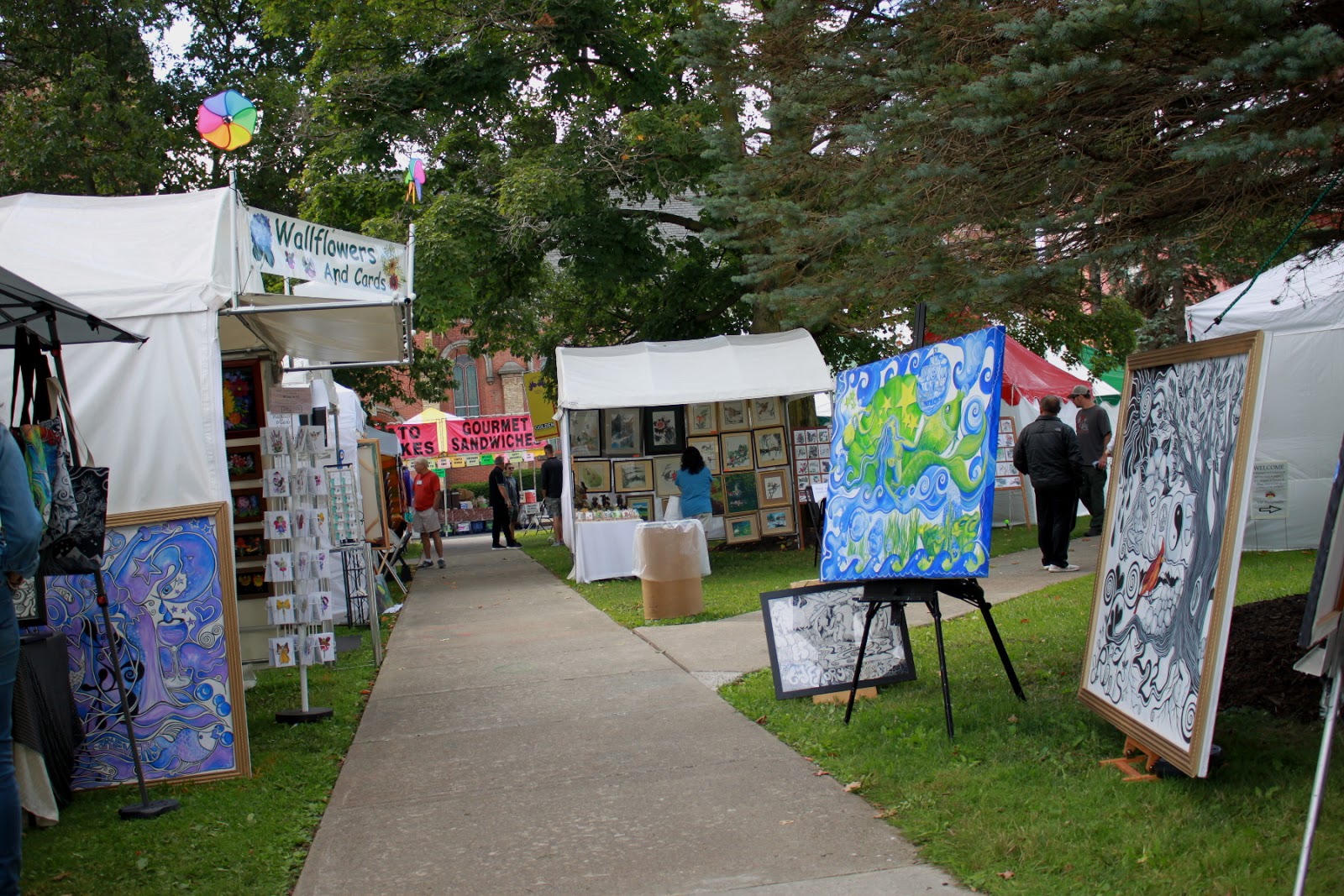Reflections of katlupe 25th Annual Colorscape Chenango Arts Festival
