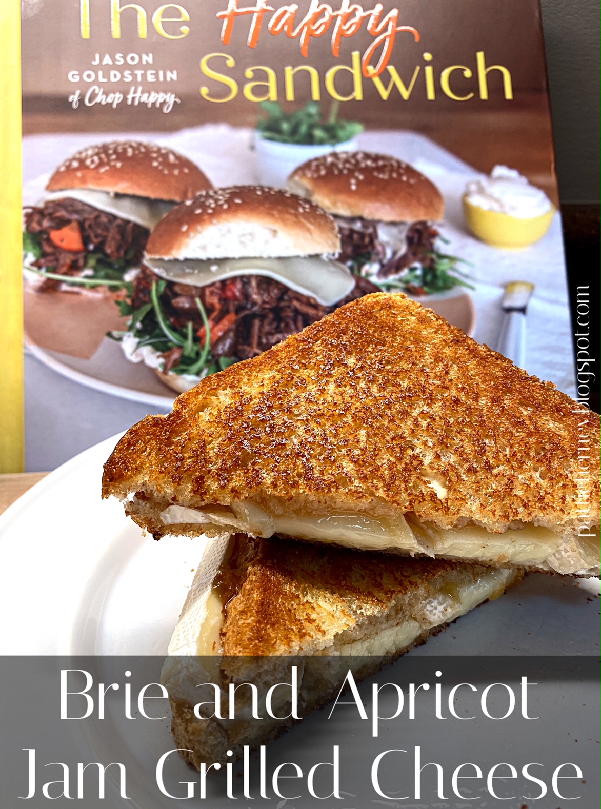 OllaPodrida Brie and Apricot Jam Grilled Cheese