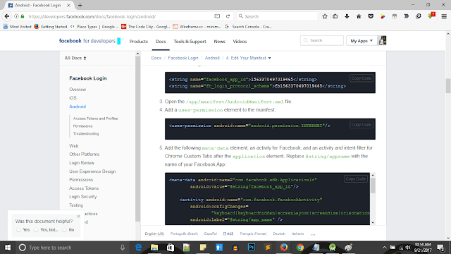 Facebook-App-id-in-Manifest-file