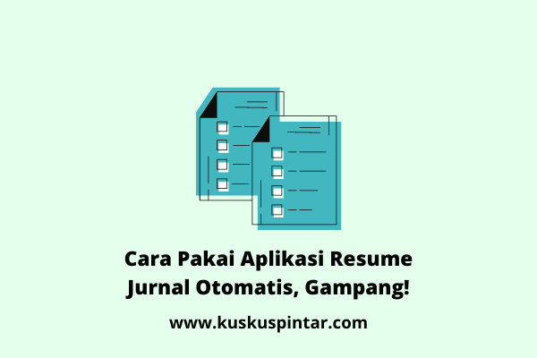 Aplikasi Resume Jurnal