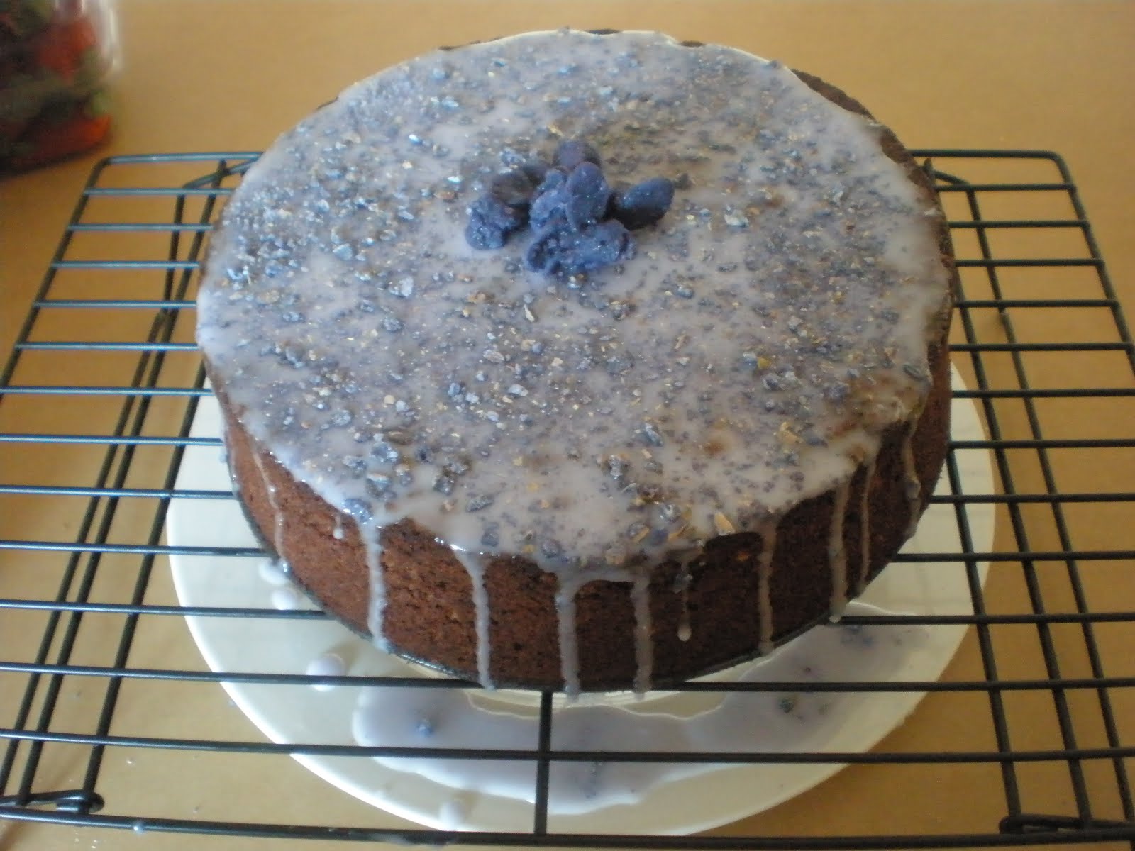 The InTolerant Chef ™ Pretty Purple Carrot Cake