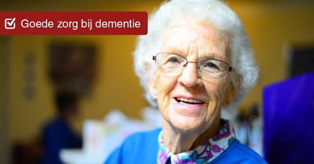 Goede zorg bij dementie