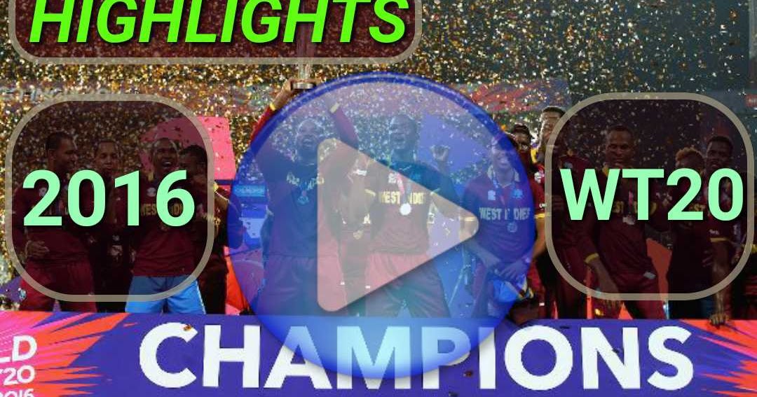 ICC World Twenty20 2016 Video Highlights