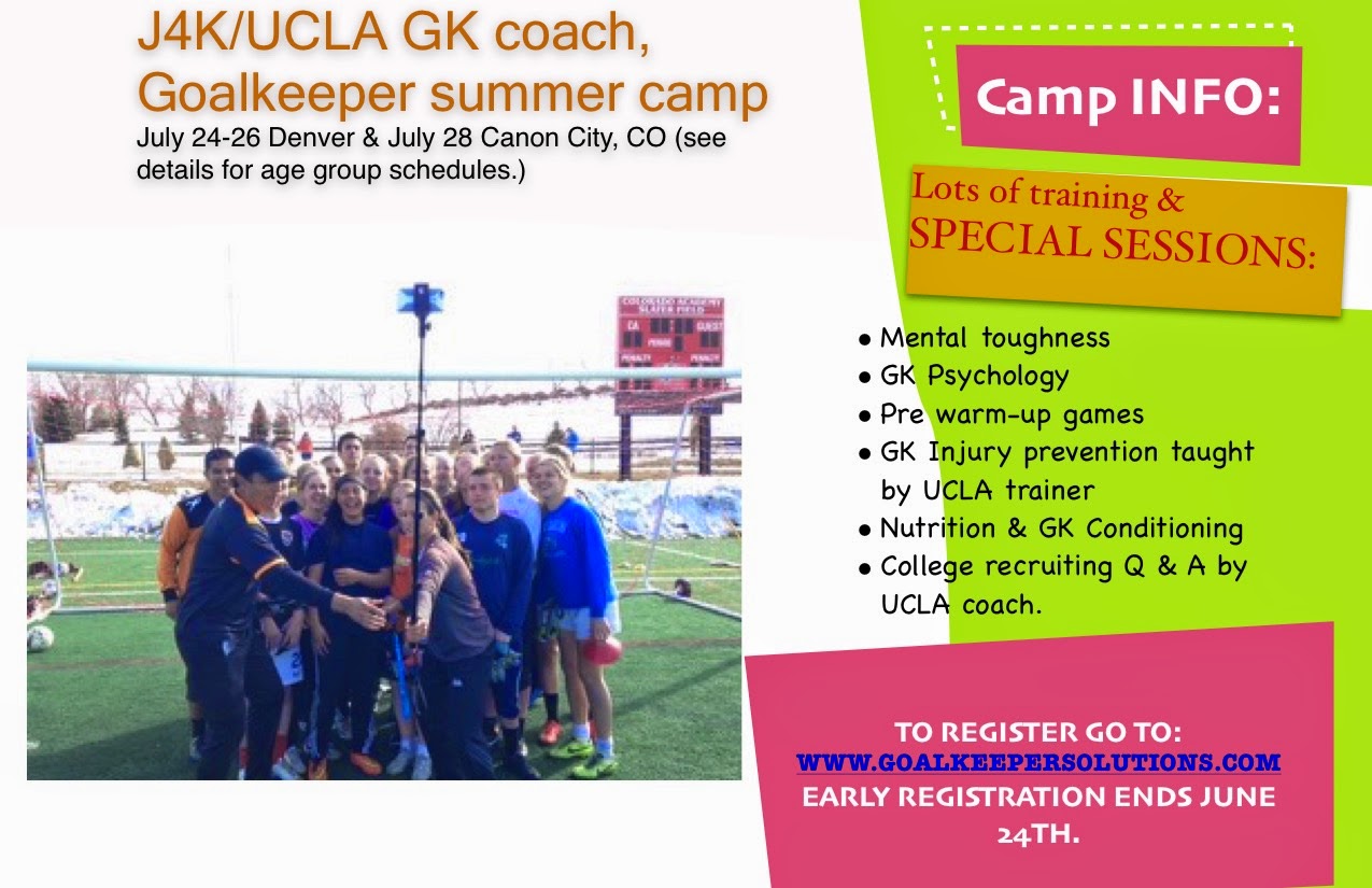 Complete goalkeeper summer camp in Denver