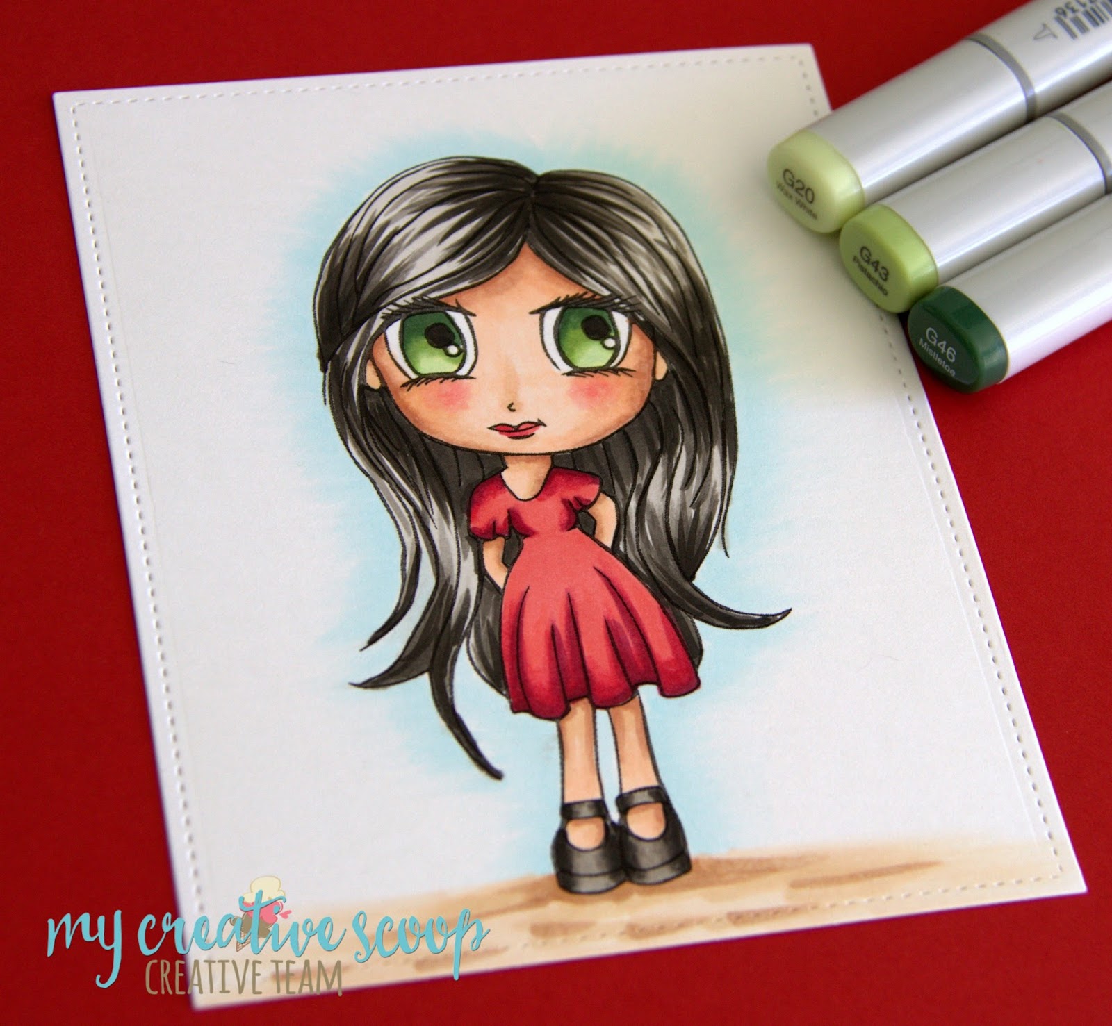 BlueFogStudio Free Copic Coloring Class