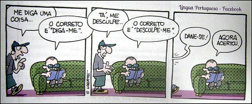 Atividades Sobre Colocação Pronominal Com Tirinhas E Gabarito - EDUCA