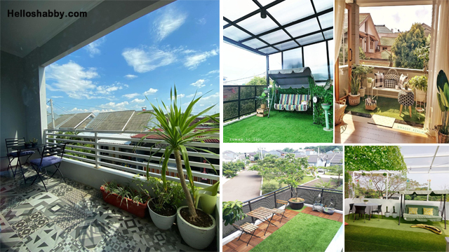 200+ Foto Desain Taman Lantai 2 Tampil Keren Yang Wajib Di Tiru