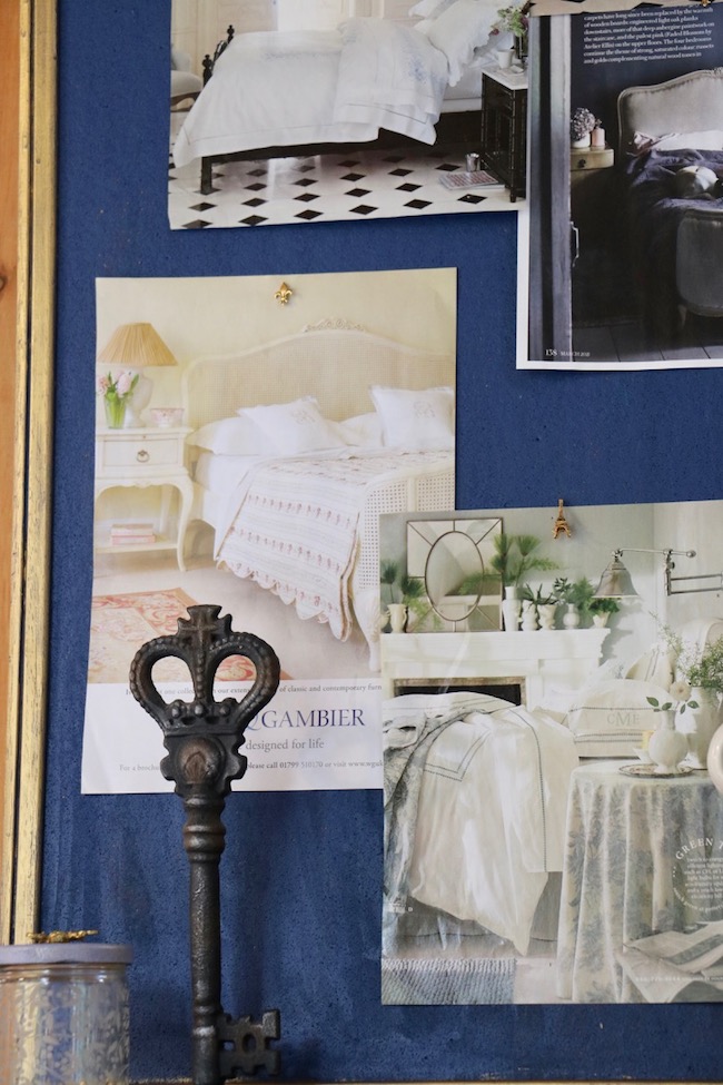 French Country Bedroom Bulletin Board Inspiration