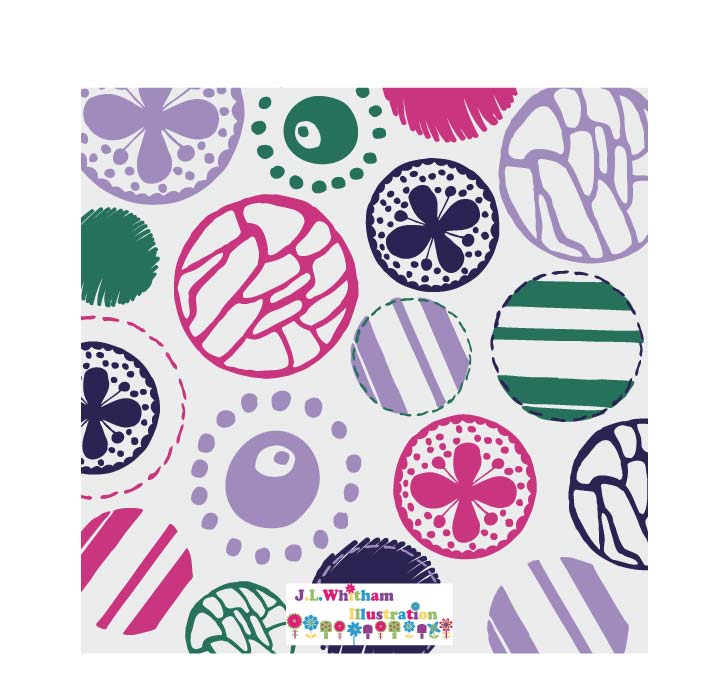 J.L.W Illustration: Non repeat patterns