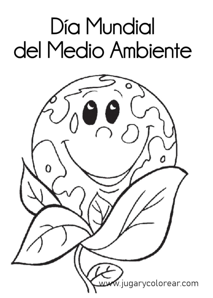 Dibujos para colorear medio ambiente - Jugar y Colorear