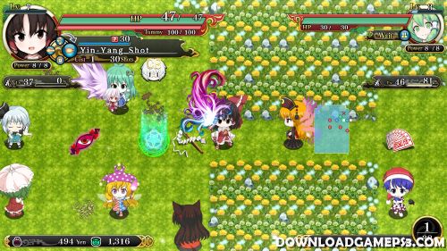 Touhou Genso Wanderer Reloaded   Download game PS3 PS4 PS2 RPCS3 PC free - 42