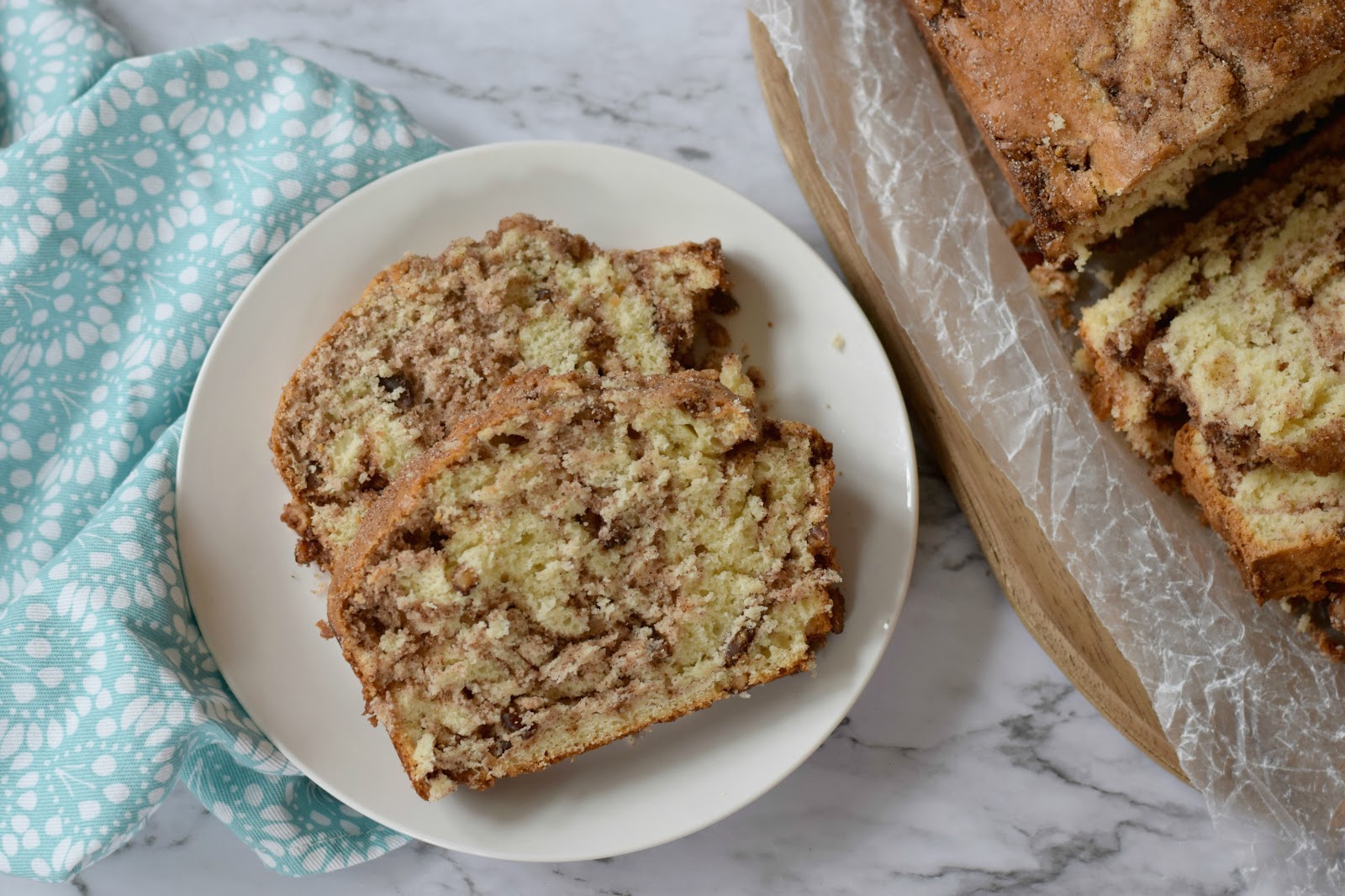 The Backroad Life Cinnamon Nut Quick Bread