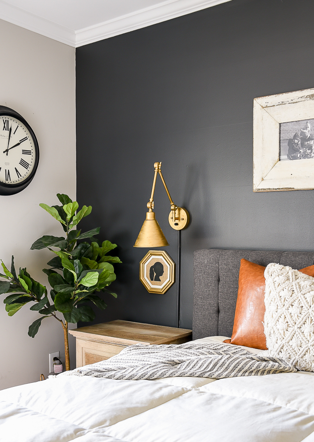 High Contrast Dark And Moody Bedroom Update Little House