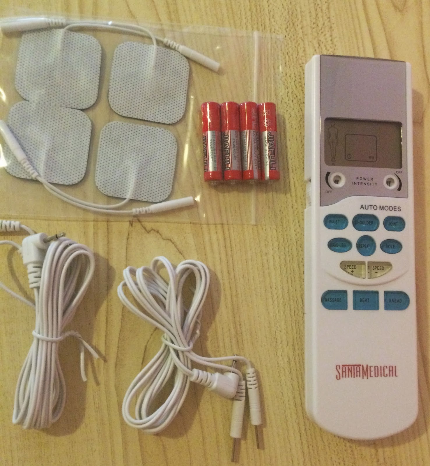 SantaMedical TENS Pulse Massager First Time Mom and Losing It