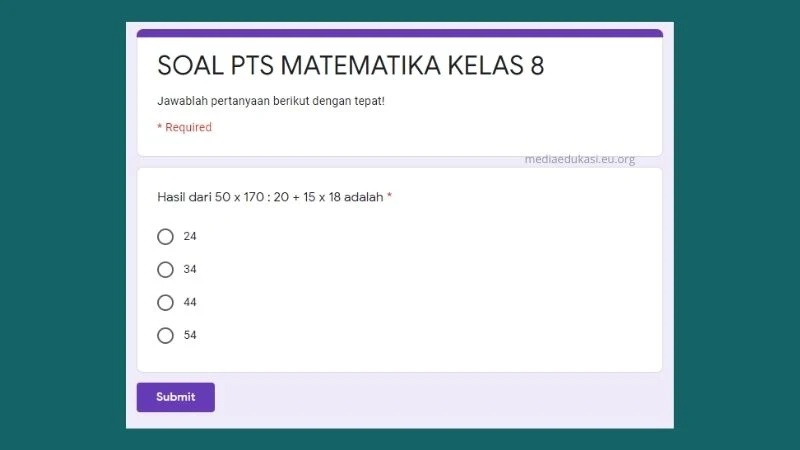 Cara Membuat Ujian Online dengan Google Forms