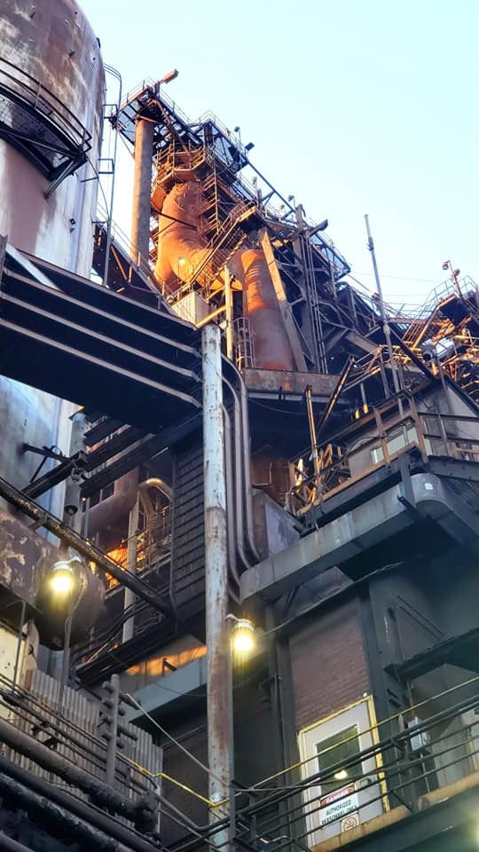 Industrial History The Blast Furnace D complex has an explosion at