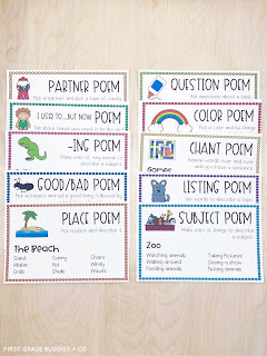 Poetry Writing in the Primary Grades | First Grade Buddies