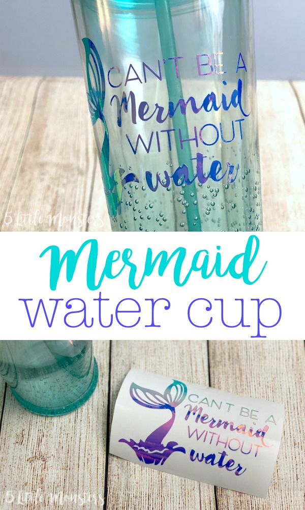 5 Little Monsters: Mermaid Water Cup