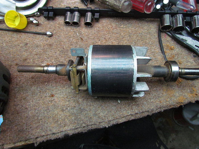 Motor Disassembly Craftsman KingSeeley 103.23141 Drill Press