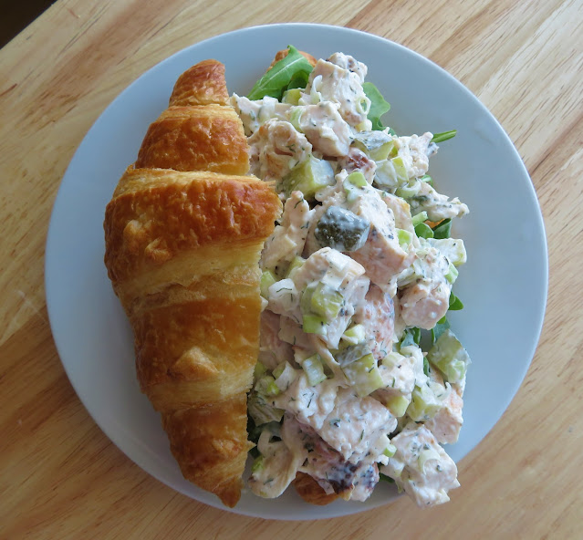 Dill Pickle Chicken Salad Croissants The English Kitchen