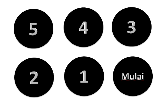 Cara Membuat Animasi Loading Hitung Mundur dengan Power Point