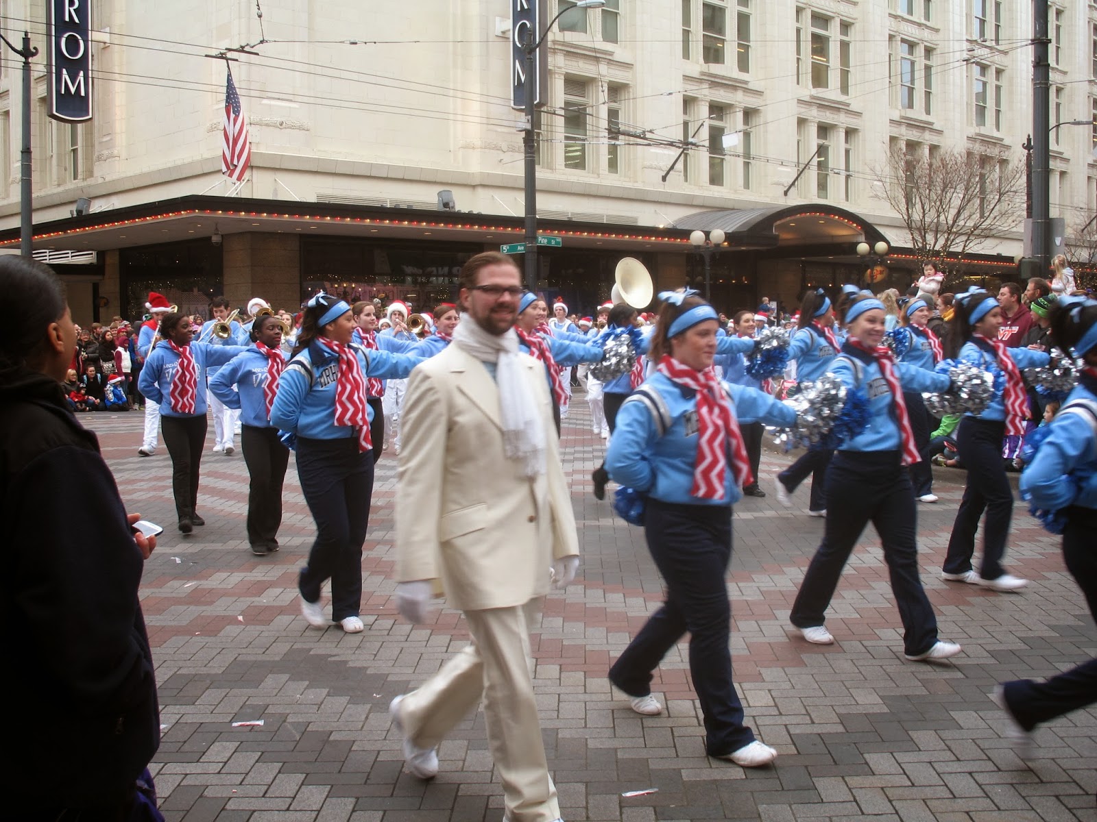 Mt. Rainier Bands Macy's Parade Pictures