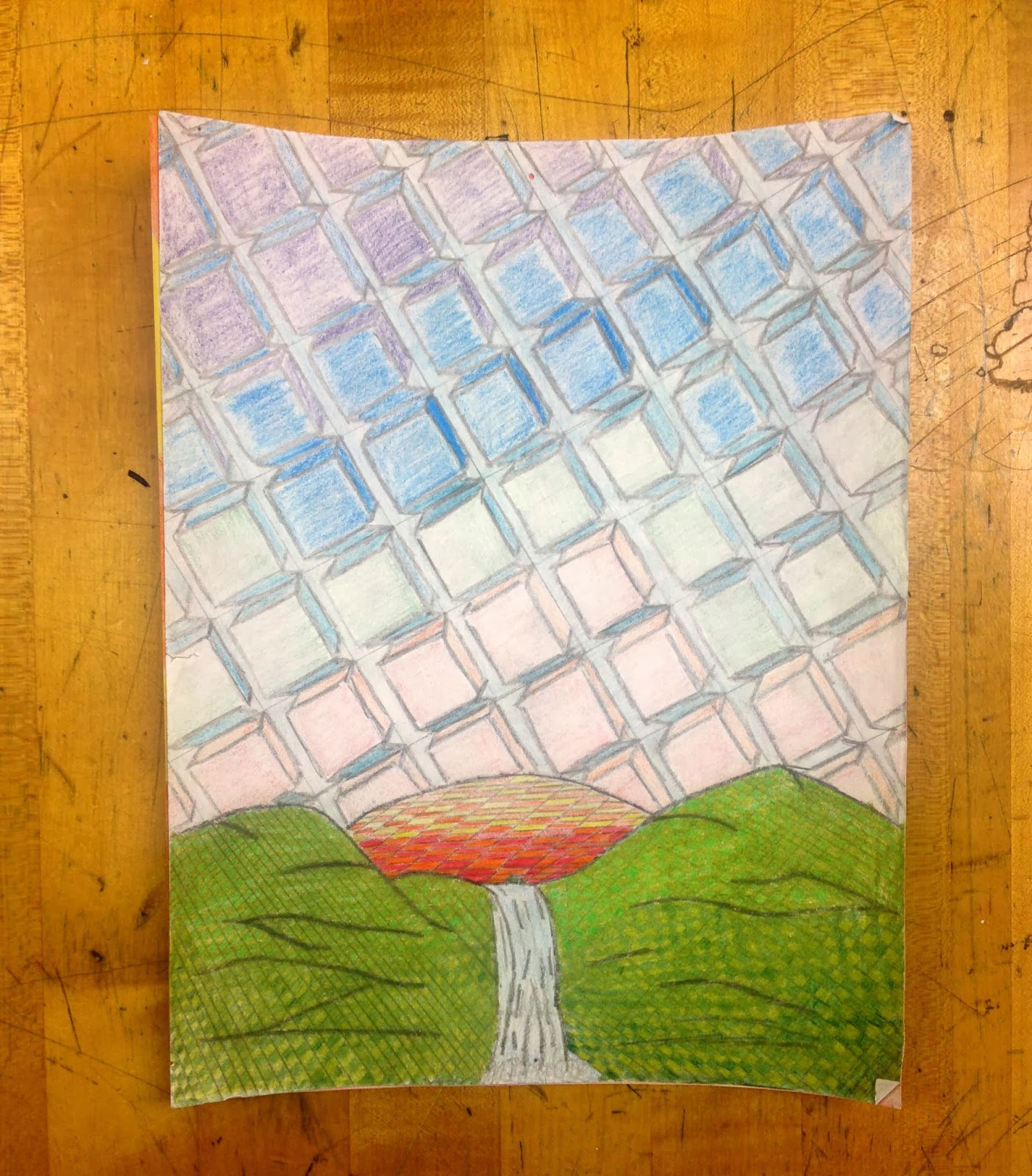 creat[ed] Art Studio 508 in Tessellations High School Art Lessons