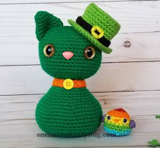 PATRON GRATIS GATO LEPRECHAUN AMIGURUMI 41118