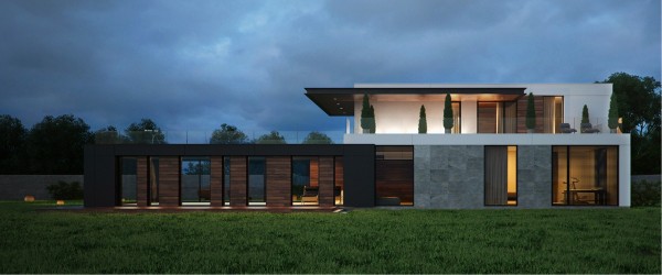 Desain Rumah Modern Eksterior Minimalis