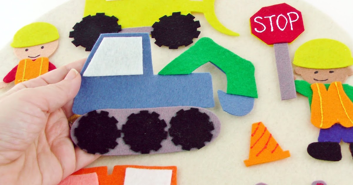 Flannel Board Fun Construction Set