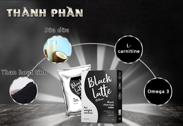 thanh phan black latte