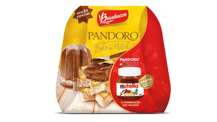 Bauducco lança Pandoro Nutella Bauducco lança Pandoro Nutella