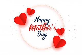 happy mothers day colorful text