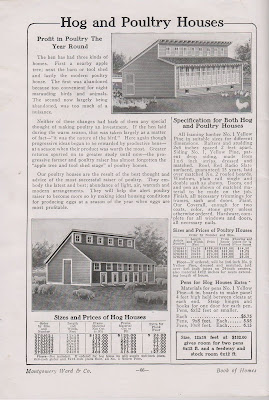 Montgomery Ward Kit Housing for Pigs and Chickens