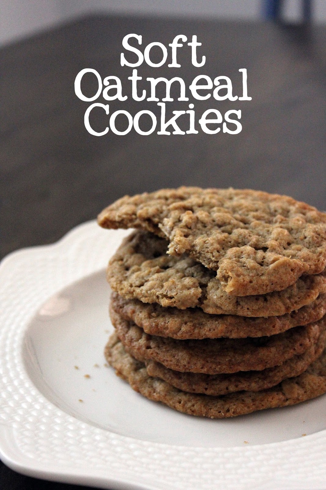 Recipe for Soft Oatmeal Cookies by freshfromthe.com